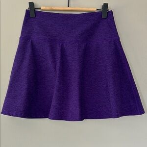 Beyond Yoga Spacedye Tie Breaker Circle Skirt Skort Size Small Purple Dahlia‎
